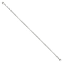 Sterling Silver Clover Dangle 9 inch Plus 1 inch Extender - Total 10 inch Anklet