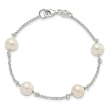 Sterling Silver FW Cultured Pearl Bracelet