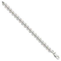 Sterling Silver Fancy Polished San Marco Bracelet