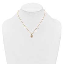 Sterling Silver Gold-Plated Cubic Zirconia Miraculous Medal Necklace - Hypoallergenic Sterling Silver Religious Necklaces for Women - Size 1 - view 3