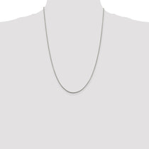 Sterling Silver 1.5mm Round Box Chain