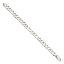 Sterling Silver 7.5mm Flat Curb Chain