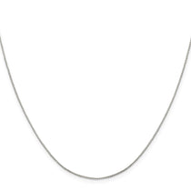 Sterling Silver .6mm 8 Sided Mirror Box Chain