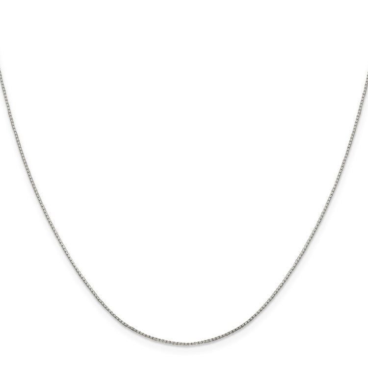 Sterling Silver .6mm 8 Sided Mirror Box Chain