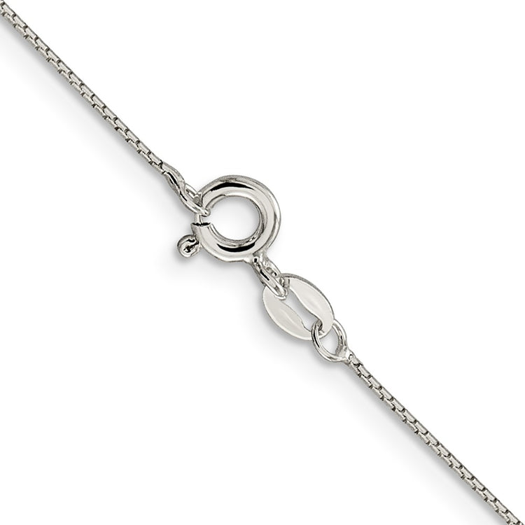 Sterling Silver .6mm 8 Sided Mirror Box Chain
