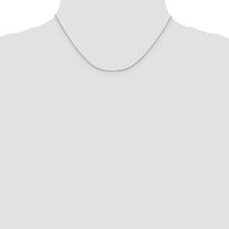 Sterling Silver .6mm 8 Sided Mirror Box Chain