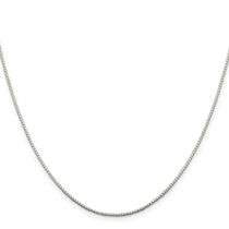 Sterling Silver .9mm 8 Sided Mirror Box Chain
