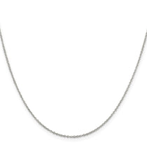 Sterling Silver 1.10mm Forzantine Cable Chain