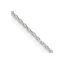 Sterling Silver 1.10mm Forzantine Cable Chain