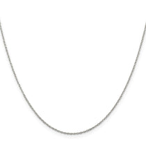 Sterling Silver 1.30mm Forzantine Cable Chain
