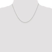Sterling Silver 1.30mm Forzantine Cable Chain