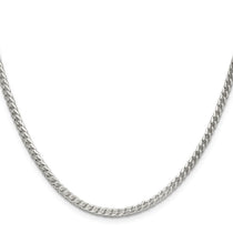Sterling Silver 3mm D/C Square Franco Chain