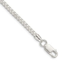 Sterling Silver 3mm D/C Square Franco Chain