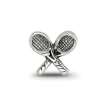 Sterling Silver Reflections Kids Tennis Racquets Bead