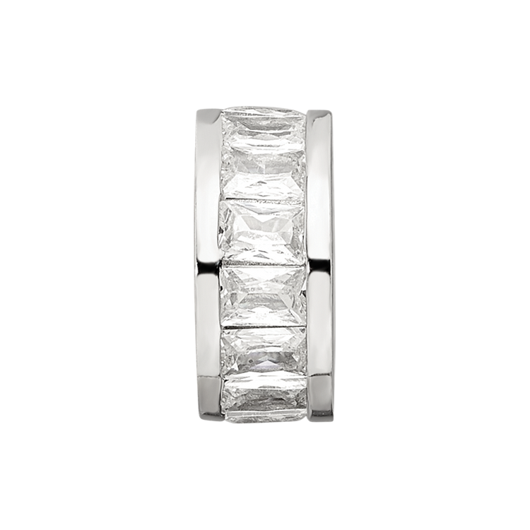 Sterling Silver Reflections w/ CZ Spacer Bead