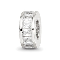 Sterling Silver Reflections w/ CZ Spacer Bead