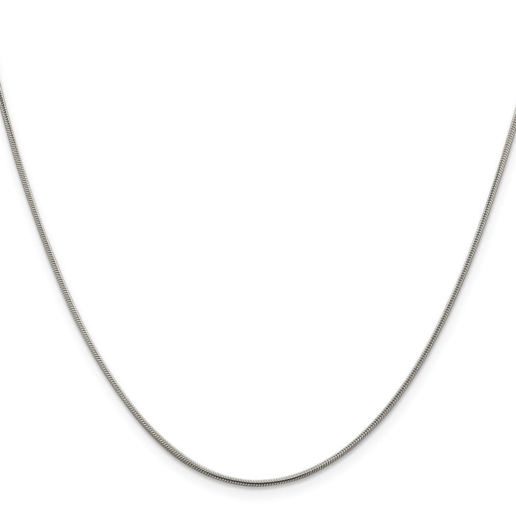 Sterling Silver .8mm Square Snake Chain