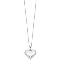 Sentimental Expressions Sterling Silver  Without You Hear Ash Holder 18 Inch Necklace