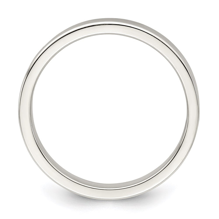 Sterling Silver 3mm Lightweight Flat
