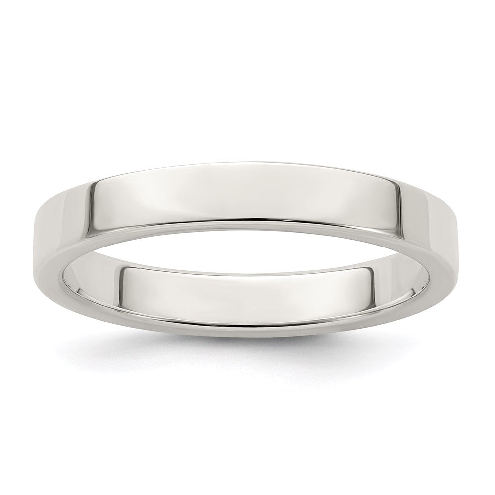 Sterling Silver 3mm Lightweight Flat