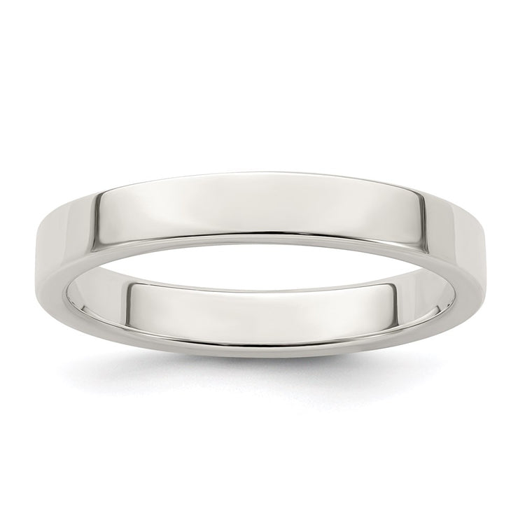 Sterling Silver 3mm Lightweight Flat