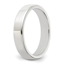 Sterling Silver 4mm Lightweight Flat