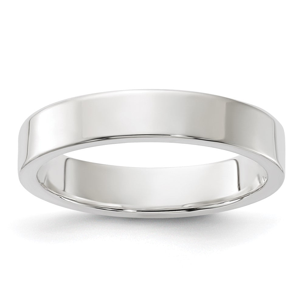 Sterling Silver 4mm Lightweight Flat