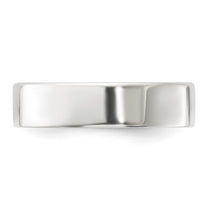 Sterling Silver 5mm Lightweight Flat