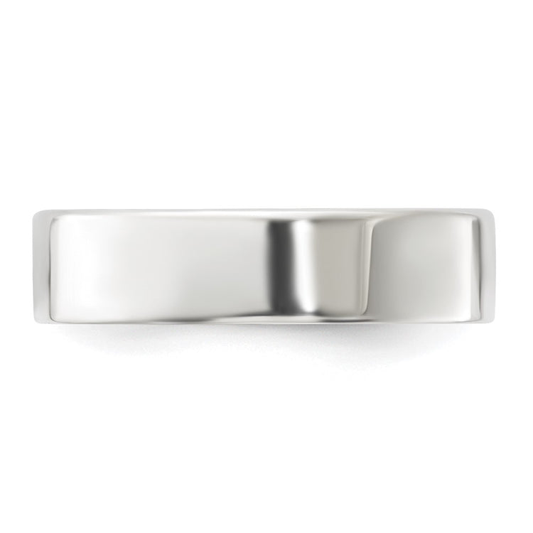Sterling Silver 5mm Lightweight Flat