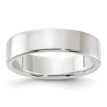 Sterling Silver 5mm Lightweight Flat