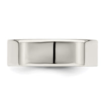 Sterling Silver 6mm Lightweight Flat