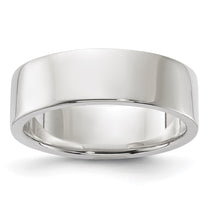 Sterling Silver 6mm Lightweight Flat