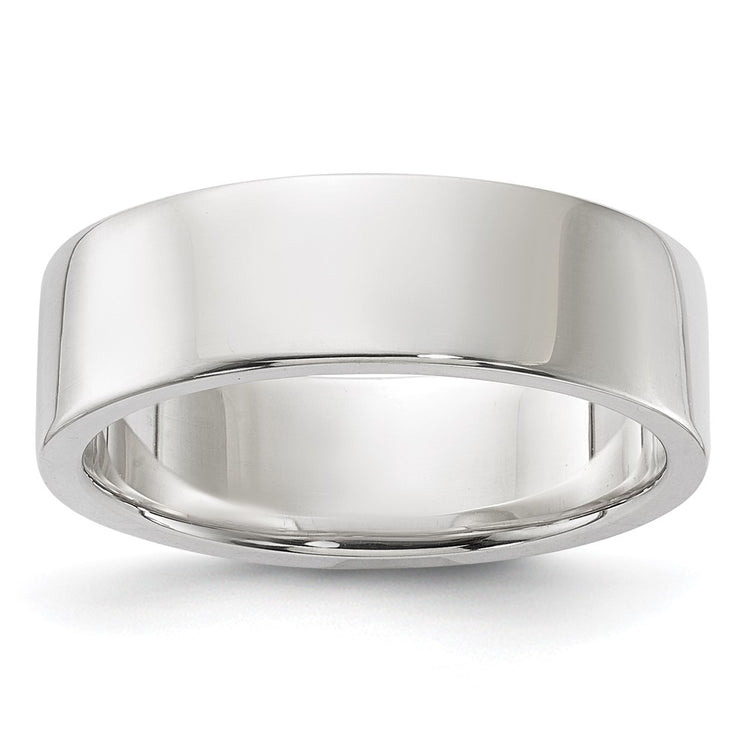 Sterling Silver 6mm Lightweight Flat