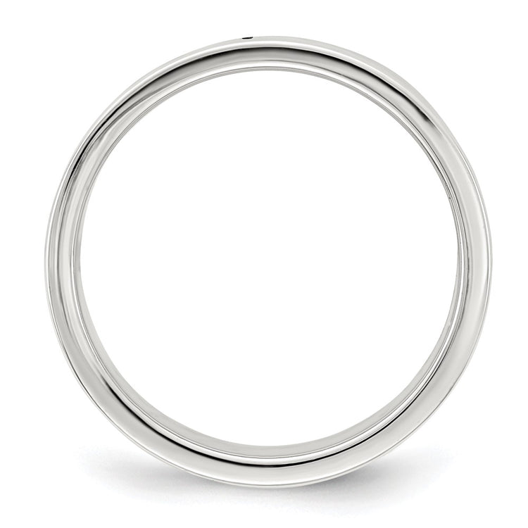 Sterling Silver 7mm Lightweight Flat
