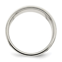 Sterling Silver 12mm Lightweight Flat
