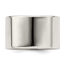 Sterling Silver 12mm Lightweight Flat