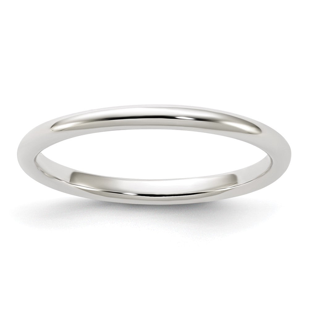 Sterling Silver 2mm Half Round