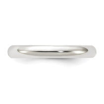 Sterling Silver 3mm Half Round