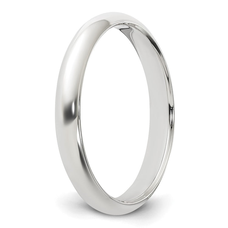 Sterling Silver 3mm Half Round