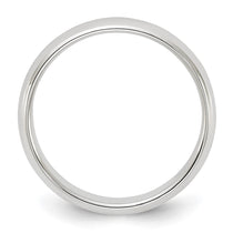 Sterling Silver 4mm Half Round