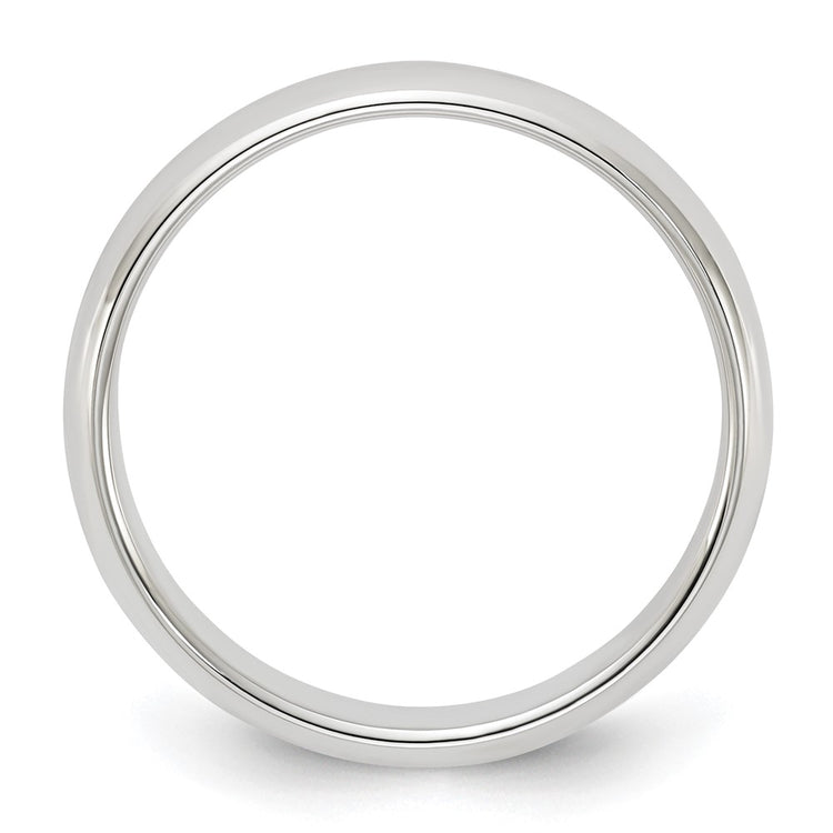 Sterling Silver 4mm Half Round