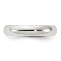 Sterling Silver 4mm Half Round