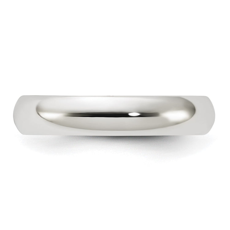 Sterling Silver 4mm Half Round