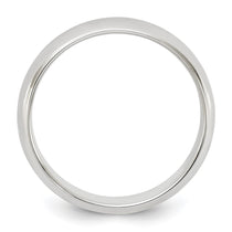 Sterling Silver 5mm Half Round