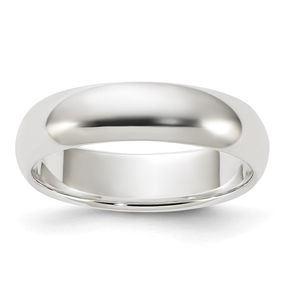 Sterling Silver 5mm Half Round
