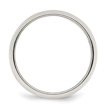 Sterling Silver 7mm Half Round