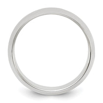 Sterling Silver 8mm Half Round