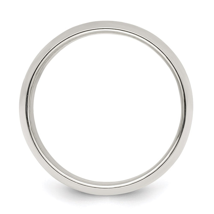 Sterling Silver 9mm Half Round