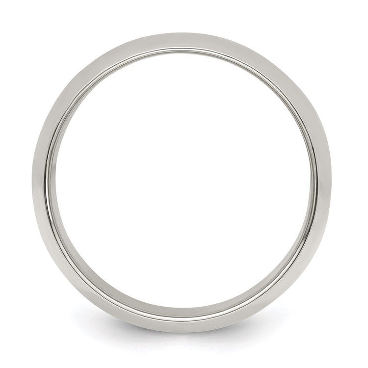Sterling Silver 10mm Half Round