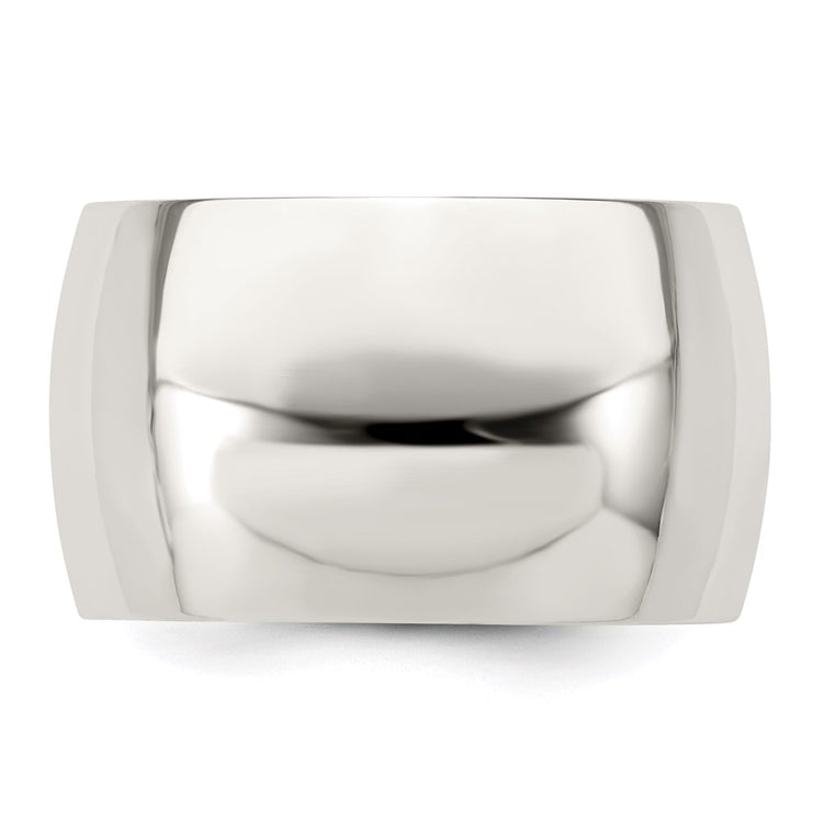 Sterling Silver 12mm Half Round